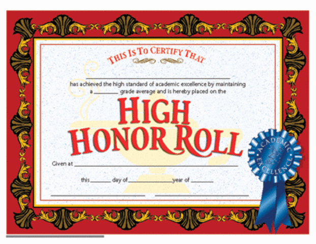 High Honor Roll