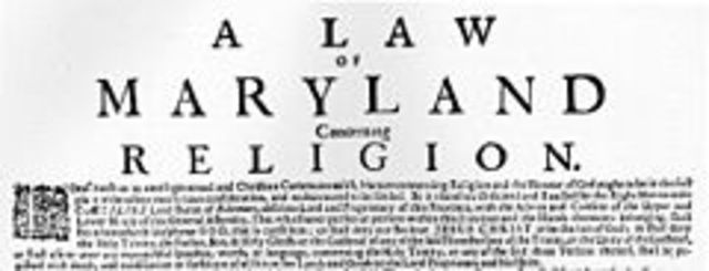 Maryland Toleration Act