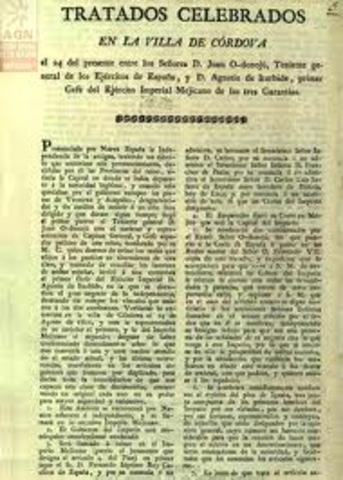 o´donoju e iturbide