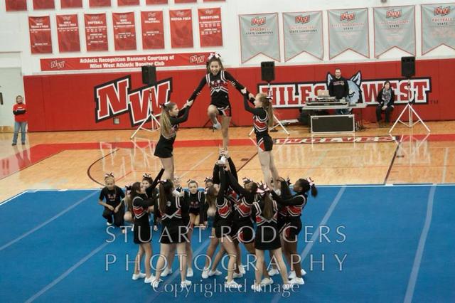 Get on varsity cheerleading