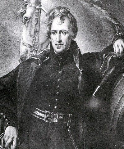 Jackson enlists in Revolutionary War