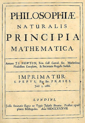 Isaac Newton - Write the rules of Physics: Principia