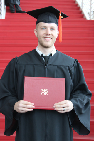 Graduating from MSOE with Master Degree