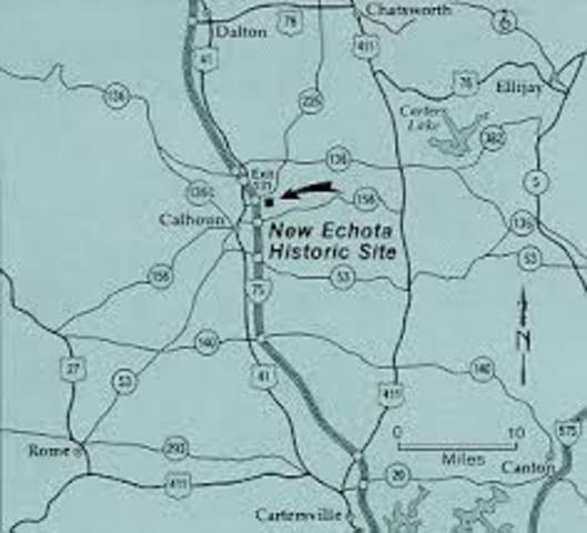 New Echota Founded
