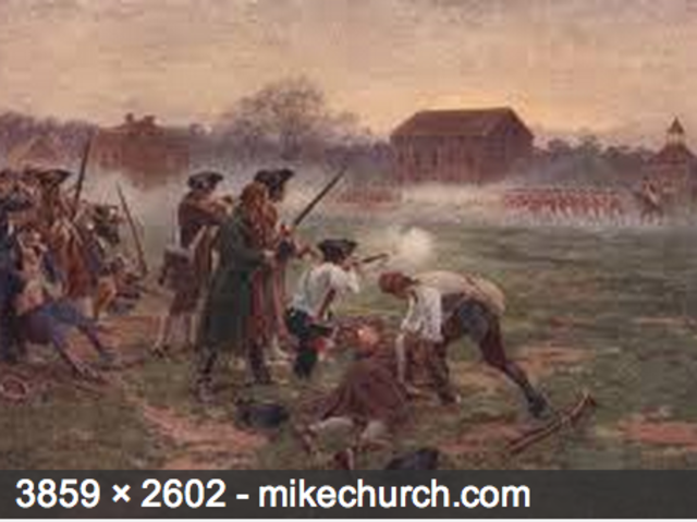 The Battle of Lexington and Concord