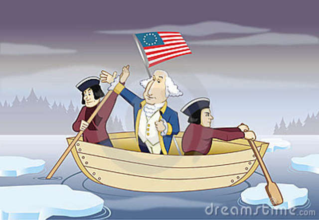 Washington crossing the Delaware 1776