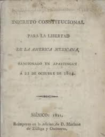 Decreto constitucional para al libertad de la America mexicana.