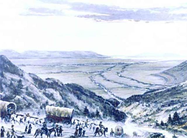 Entering the Salt Lake Valley