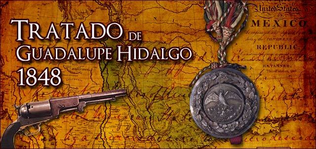Se firma el tratado de Guadalupe Hidalgo.