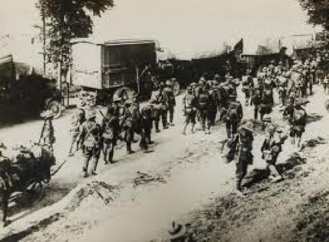 The Allies began their final offensive on the Western Front