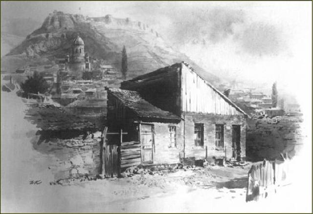 Рождение Иосифа Джугашвили в г. Гори, Грузия