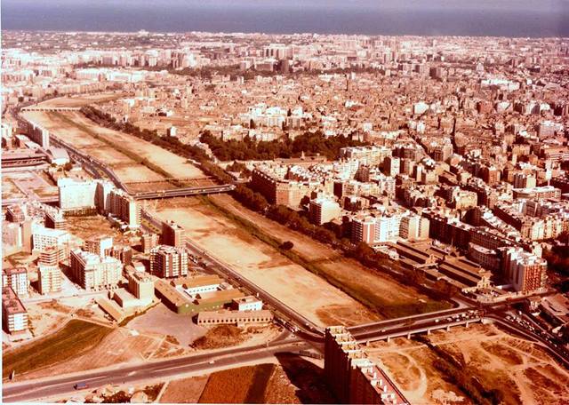 Transcurso del río Turia.