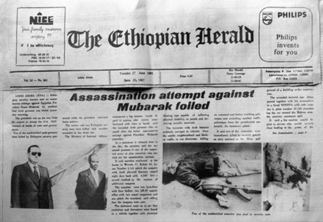 Attempted assassination of President Mubarak