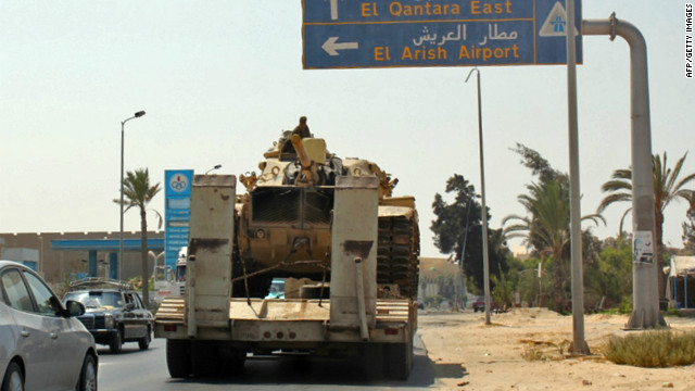 Egypt kills militants