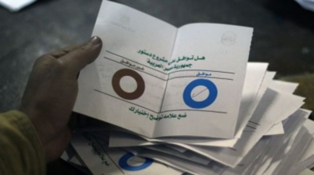 Egypt Votes on New Constitution