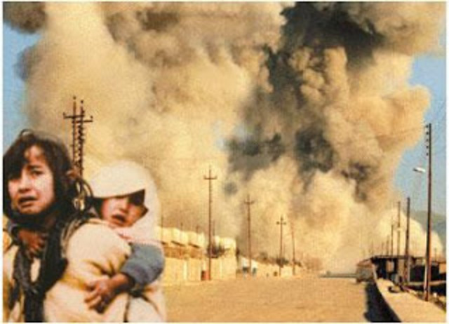 Saddam began his fight against Kurds