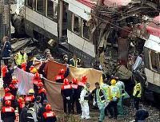 A series of explosions