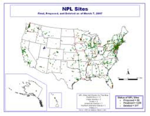 Placed in National Priorities