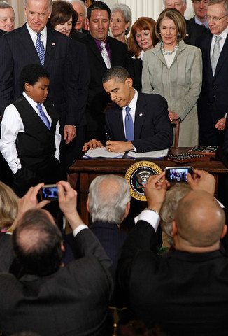 The Affordable Care Act was signed into law to reformthe health care industry by President Barack Obama