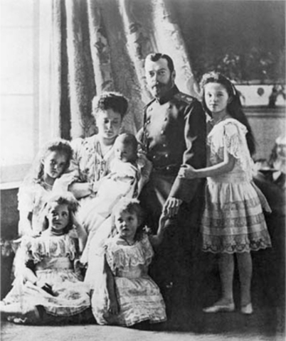 Tsar and family in captivity