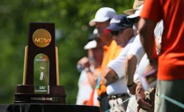 Play golf in college.