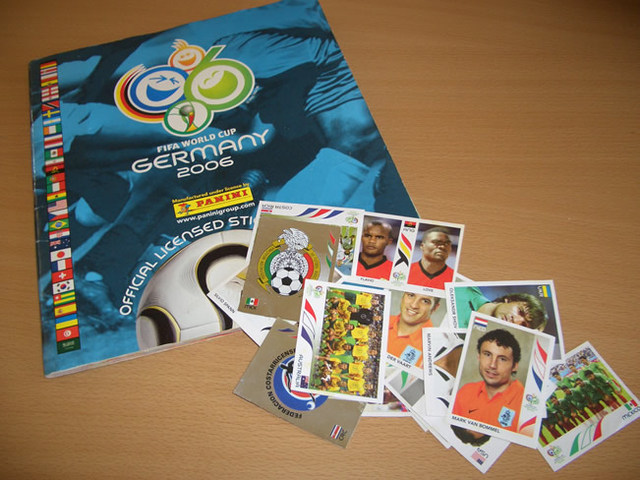 Get all the stickers from the World Cup album