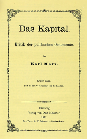 Das Capital, by Karl Marx
