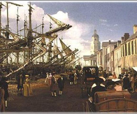 The Vessel arrives in Charleston!