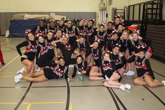 Be on college cheerleading