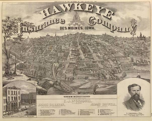 1st US fire insurance joint-stock company organized, Philadelphia