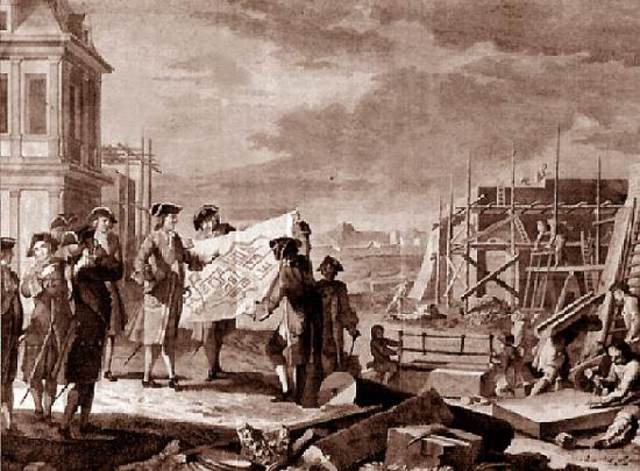 Peter the Great builds St.Petersburg