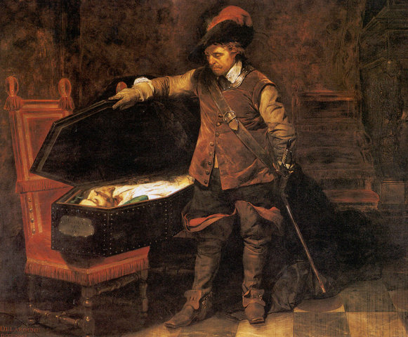 Oliver Cromwell and the execution of Charles 1