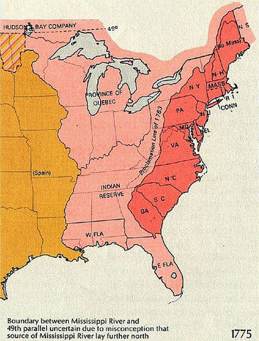 Land Between Apalacian Mountains and Mississippi