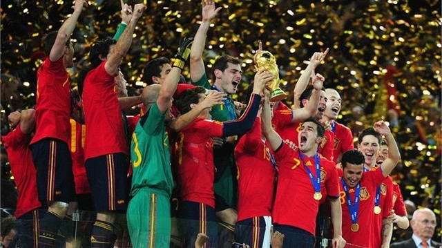 Spain won the FIFA world cup
