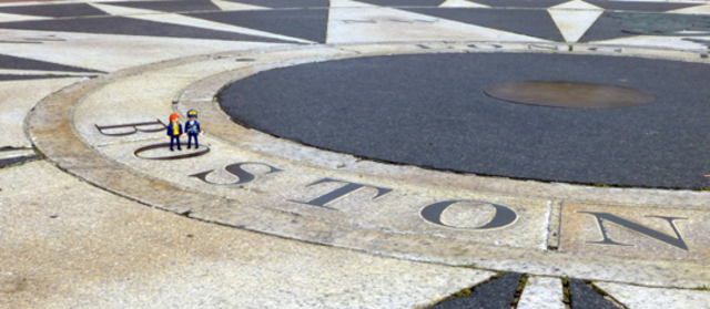 Establishing Boston as a capital.