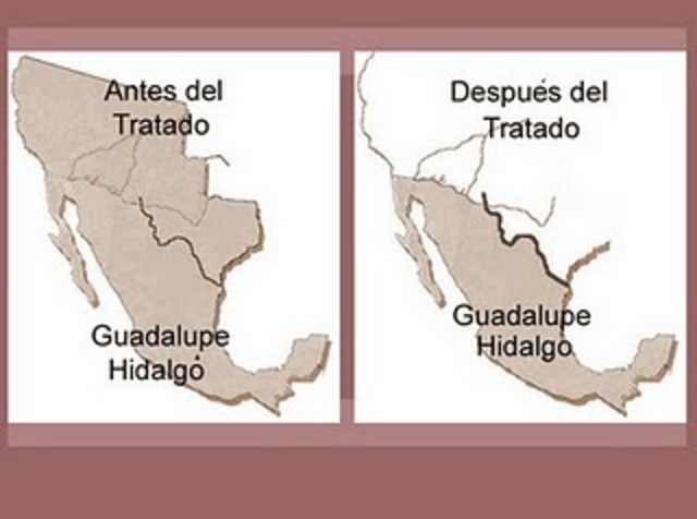 Tratado Guadalupe Hidalgo.