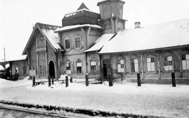 Постройка станции и посёлка