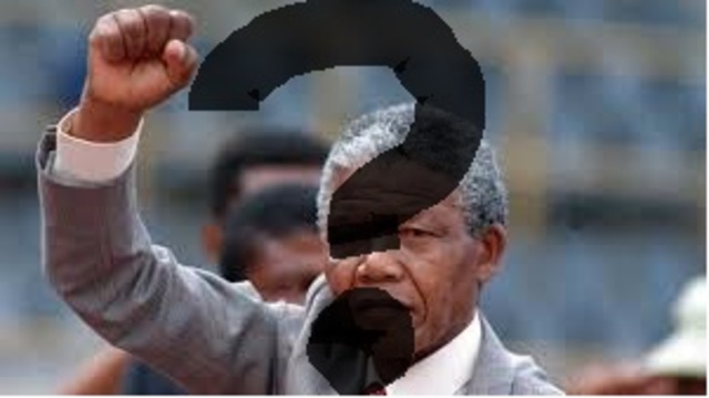 Nelson Mandela går under jorden