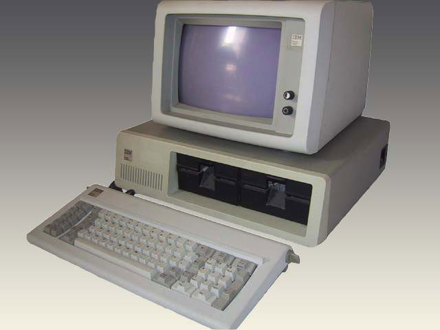 IBM PC model 5150.