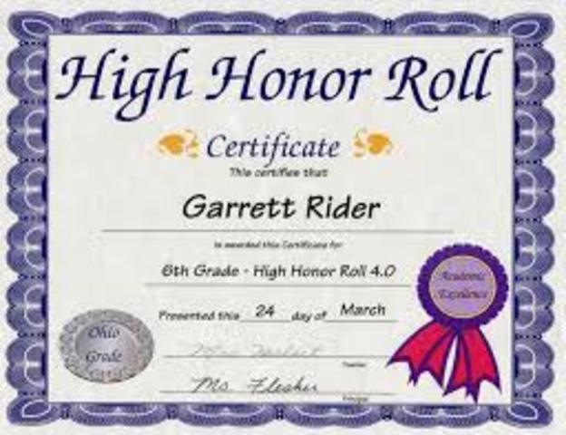 High Honor Roll