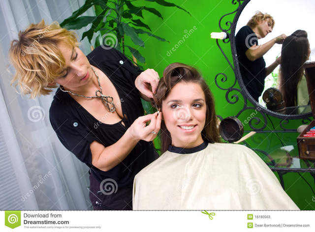 Start working in a saloon