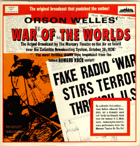 "War of The Worlds" on Halloween