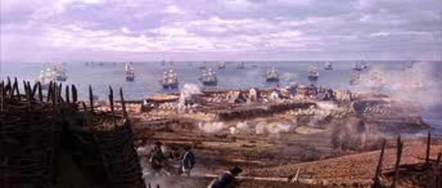 Lord Cornwallis surrenders at Yorktown, VA