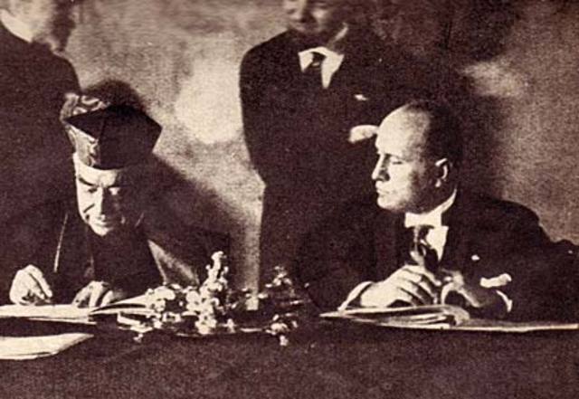 Firma dei Patti Lateranensi