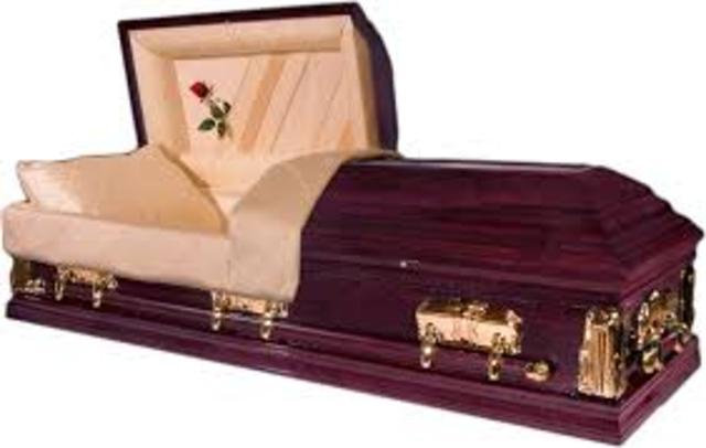 Great-Grandpa died :(