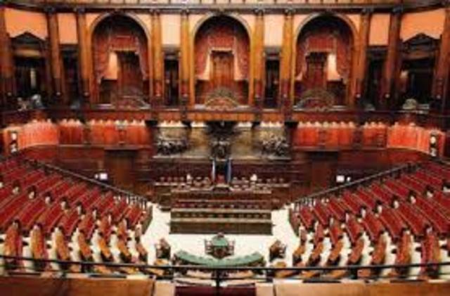 se reunió por primera vez un parlamento italiano unificado