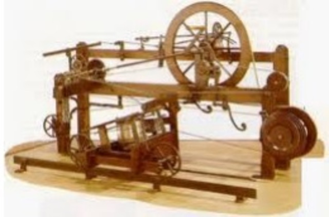 Telar mecánico de EdmundCartwright