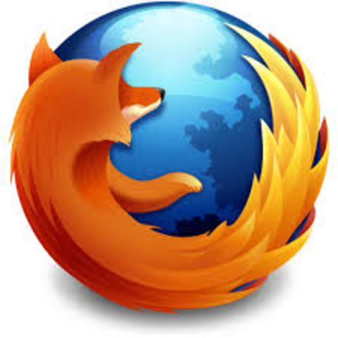 Aparicion de Mozilla Firefox.