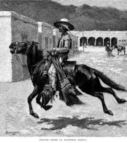 Spaniards re-introduce the horse to North America