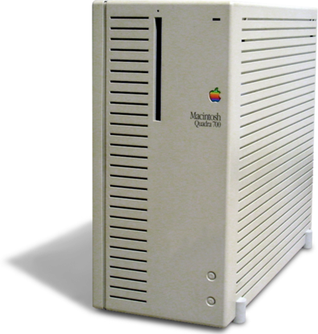 6º GENERACION DEL COMPUTADOR (Macintosh Quadra 700)